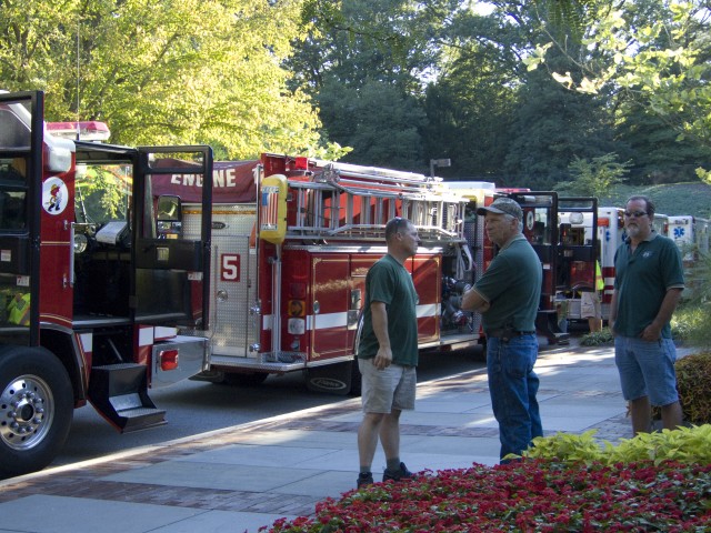 Members at the Longwood Gardens Benefit Fireworks